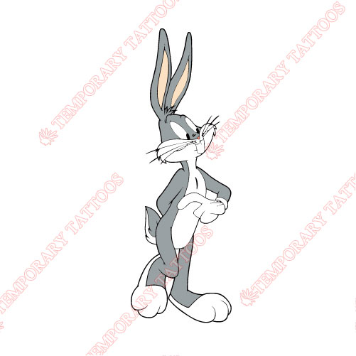 Bugs Bunny Customize Temporary Tattoos Stickers NO.653